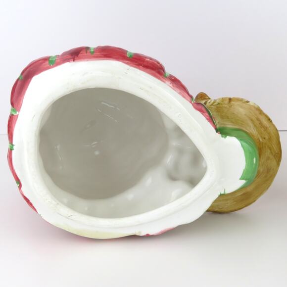 BICO Snowman Cookie Jar 11” Ceramic Holiday Gingerbread Christmas Kitchen Decor - Picture 11 of 14